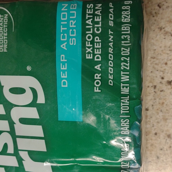 Irish Spring deep action scrub bar deodorant Soap lot 12 Celtic salt exfoliate - Picture 2 of 5